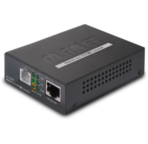 1-Port 10 / 100 / 1000T Ethernet to VDSL2 Converter -30a profile w /  G.vectoring,  RJ11