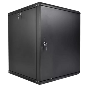 ЦМО Шкаф телекоммуникационный настенный разборный ЭКОНОМ 18U  (600  650) дверь металл,  цвет черный