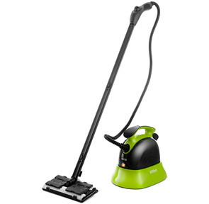 Пароочиститель напольный Kitfort КТ-9102-2 черный / салатовый