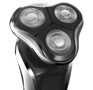 Электрическая бритва PMR 0307RC wet&dry PRO 5 blades+ черный / хром POLARIS
