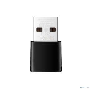 Mercusys MA12N Сверхкомпактный USB-адаптер с поддержкой Wi-Fi N300