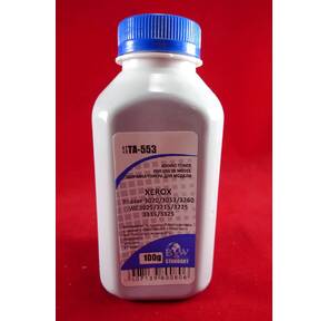 Тонер XEROX Phaser 3020 / 3052 / 3260,  WC3025 / 3215 / 3225 / 3315 / 3325  (фл. 100г) B&W Standart фас. Россия
