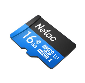 Флеш-накопитель NeTac Карта памяти Netac MicroSD card P500 Standard 16GB,  retail version w / SD adapter