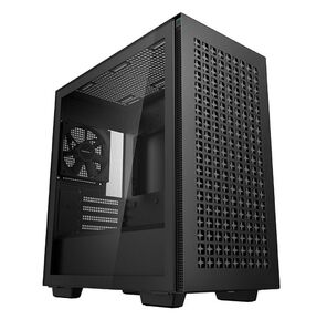 Deepcool CH370 без БП,  боковое окно  (закаленное стекло),  черный,  mATX