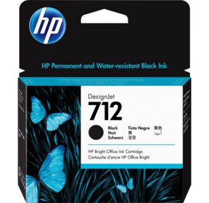 Картридж струйный HP 712 3ED71A черный  (80мл) для HP DJ Т230 / 630