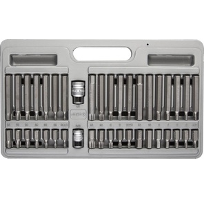 Набор ЗУБР "ЭКСПЕРТ" биты специальные в металлическом боксе,  HEX,  TORX,  SPLINE,  40 предметов 2653-H40_z01