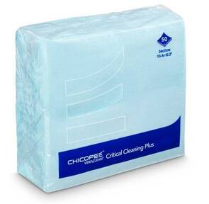 Veraclean Critical Cleaning 48860 Салфетки для очистки оптики и зеркал,  безворсовые Veraclean Critical Cleaning Wiper голубые  (Katun / Chicopee) пак / 50шт