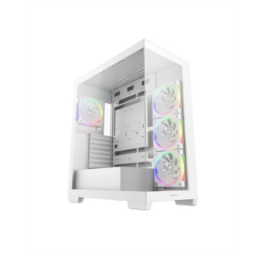 корпус Deepcool CG580 4F V2 WH без БП,  боковое окно  (панорама),  4x120mm ARGB PWM вентилятора,  белый,  ATX  (R-CG580-WHADA4-G-2)