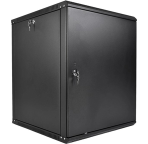 ЦМО Шкаф телекоммуникационный настенный разборный ЭКОНОМ 18U  (600  520) дверь металл,  цвет черный
