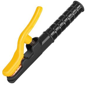 Сварочное оборудование Deli Электрододержатель Deli DL23500A  500гр,  макс. сила тока 500A,  длина 295мм,  диаметр электрода 6, 3-10мм,  площадь поперечного сечения кабеля 70-95 кв.мм
