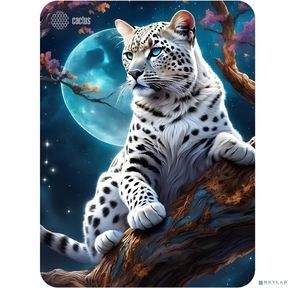 Коврик для мыши Cactus Snow Leopard 400x300x3мм  (CS-MP-PRO16XL)