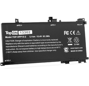 Батарея для ноутбука TopON TOP-HPP15-2 15.4V 4100mAh литиево-ионная  (103292)