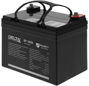 Delta DT 1233  (33 А\ч,  12В) свинцово- кислотный аккумулятор