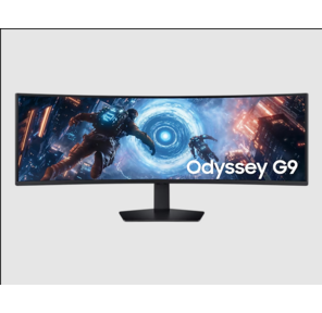 Монитор Samsung 49" Odyssey G9 S49FG916EIXCI черный VA LED 32:9 HDMI матовая HAS Piv 350cd 178гр / 178гр 5120x1440 144Hz FreeSync Premium Pro DP USB 15.6кг