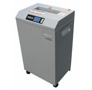 Шредер Office Kit S850 1, 9х15  (секр.P-5) / фрагменты / 19лист. / 85лтр. / Уничт:скрепки,  скобы,  пл.карты / CD
