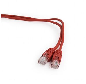 Патч-корд UTP Cablexpert кат.5e,  1.5м,  литой,  многожильный  (красный)