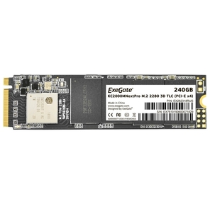 ExeGate SSD M.2 2280 240GB ExeGate NextPro KC2000TP240  (PCIe Gen3x4,  NVMe,  22x80mm,  3D TLC)