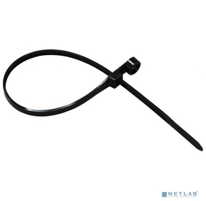 Rexant  (07-0205) Хомут-стяжка нейлоновая под винт 200x4, 3мм,  черная  (100 шт / уп)