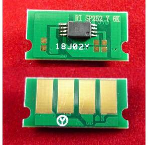 Чип Ricoh Aficio SP C252Dn / C252Sf / C262Dnw / C262Sf Yellow 6K  (SPC252HE)  (ELP Imaging®)