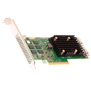 MegaRAID SAS SAS 9500-16i SGL  (05-50077-02) PCIe v4 x8 LP,  Tri-Mode SAS / SATA / NVMe 12G HBA,  16port (2*int SFF8654),  3816 IOC,  RTL {5}  (007493)