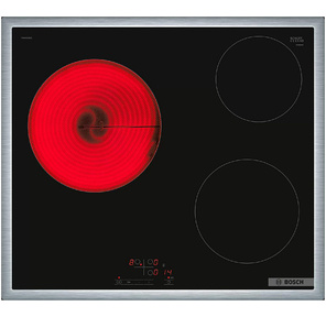 Bosch PKM645BB2E 4.8x58.3x51.3,  Электрическая варочная панель,  стекло-керамическая,  независимая,  рамка-сталь,  цвет: черный