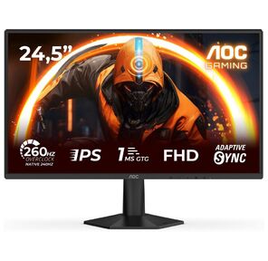 Монитор 24.5" AOC AGON 25G50Z  Fast IPS,  1920x1080,  260Hz,  0.3ms,  300сd / m,  3000:1 | 2xHDMI (2.0),  DP (1.4) |  ExPSU,  Vesa 100,  Black
