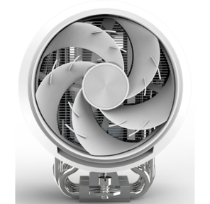 Кулер для процессора ZALMAN ZET5 WHITE,  5 HEAT PIPES,  4-PIN PWM,  600-2000 RPM,  30.4 DBA MAX,  HYDRO BEARING,  FULL SOCKET SUPPORT