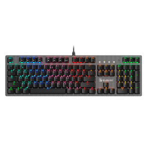Клавиатура A4Tech Bloody B810R серый / черный USB Gamer LED