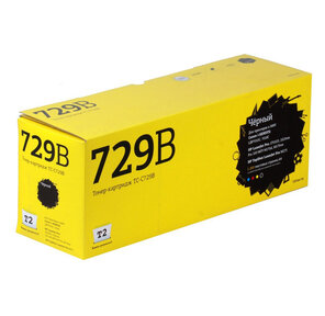 Тонер картридж T2 TC-C729Y для Canon i-SENSYS LBP7010C / HP LJ Pro CP1025 1000 стр. Желтый,  с чипом