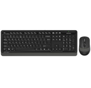 Клавиатура + мышь A4 Fstyler FG1010 клав:черный / серый мышь:черный / серый USB беспроводная
