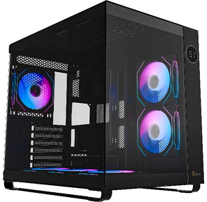 корпус Ocypus Iota C70 BK ARGB,  ATX,  Type-C (3.1)*1,  USB3.0*2,  BOTTOM 3x120mm ARGB,  REAR 1x120mm ARGB,  MB SIDE 2x120mm ARGB