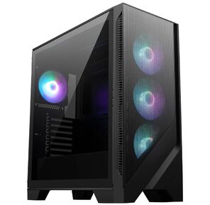 Корпус MSI MAG FORGE 320A AirFlow Mid-Tower,  ATX,  2xUSB 3.2,  Audio I / O,  4x120mm ARGB Fan PWM  ARGB Control Board,  Tempered Glass Window