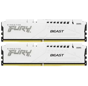 Память оперативная /  Kingston 32GB 5600MT / s DDR5 CL40 DIMM  (Kit of 2) FURY Beast White XMP