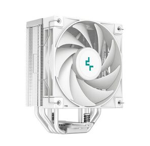 DEEPCOOL AK400 WH LGA1700 / 1200 / 115X / AM5 / AM4  (18шт / кор,  TDP 260W,  PWM,  Fan 120mm,  4 тепл. Трубки,  белый) RET