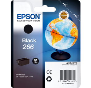 Картридж Epson T266 черный для WF-100