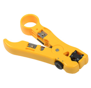 Инструмент ITK TS2-GR20 для зачистки кабеля UTP  (упак:1шт) желтый