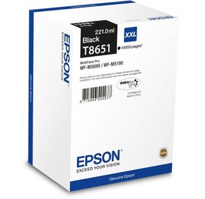 Картридж EPSON T8651 черный для WF-M5190DW / WF-M5690 XXL Mono [C13T865140]