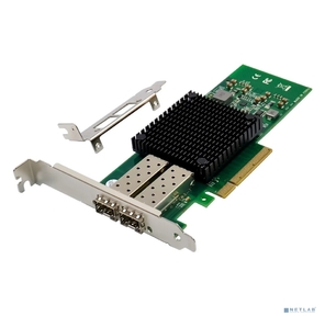 ORIENT XWT-INT520PE8 2SFP+,  Сетевая карта PCI-Ex8 v2.0 2xSFP+ 10Gbps Server NIC,  Intel 82599ES chipset,  10 / 1 Гбит / с,  2 планки крепления в комплекте  (33298)