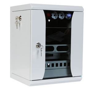 CMO ШРН-8.255-10 Шкаф телекоммуникационный настенный 10" 8U,   (350х255)