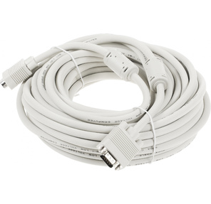 Кабель монитор - SVGA card  (15M-15M) 2 filters 15m