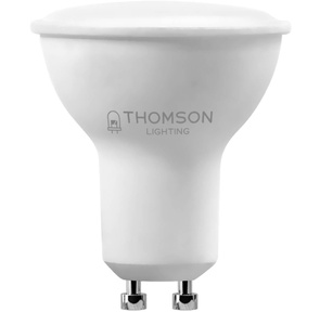 Лампа светодиодная Thomson TH-B2104 4Вт цок.:GU10 рефлек. 220B 4000K св.свеч.бел.нейт. MR16  (упак.:1шт)