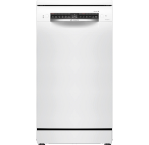 Отдельностоящая посудомоечная машина Bosch,  45 см,  10 комплектов,  5 программ,  электронное управление,  дисплей,  отсрочка старта,  уровень шума 46 дБ,  энергоэффективность А+,  цвет белый