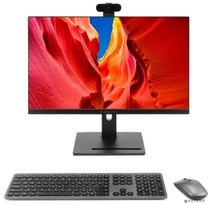 Моноблок Digma Pro Vision 23.8" Full HD Ryzen 3 5425U  (2.7) 8Gb SSD256Gb RGr CR Windows 11 Pro Eth WiFi BT 90W клавиатура мышь Cam черный 1920x1080