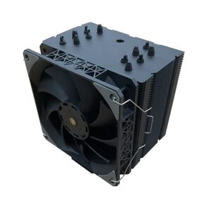 Кулер для процессора ALSEYE S120-H6 CPU Cooler 120*120*25mm,  800-2000,  82CFM Max,  3.1mmH20 Max,  20-33.2dBA,  12V,  0.21A,  2.5W,  Two ball Intel?115x / 1200 / 1366 / 1700 / 2011 / 2066AMD?AM3 / AM4 / AM5