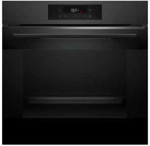 Serie 6,  духовой шкаф электрический,  60 см,  66 л,  черный матовый , сенсорное управление,  8 режимов+AutoPilot 30 (30 автоматических программ),  LCD-дисплей,  галогенное освещение,  самоочистка EcoClean, Soft Open and Soft Close door, телескопические направляющие на 2 уровнях