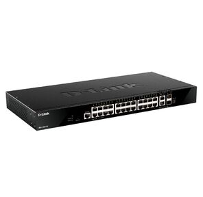 Коммутатор D-Link DGS-1520-28 DGS-1520-28 / A1A 24G 2x10G управляемый