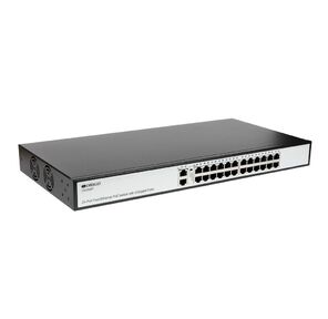 ORIGO OS1226P / 285W / A1A Неуправляемый PoE-коммутатор 24x100Base-TX PoE+,  2x1000Base-T,  PoE-бюджет 285 Вт,  корпус металл