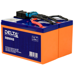 Сменный батарейный картридж DELTA  RBM48