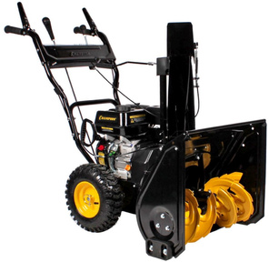 CHAMPION Снегоуборщик ST661 { 6, 5лс 61см 4F / 1R колеса 3, 6л 61, 5кг руч.стартер }