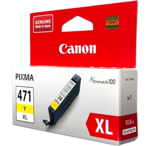 Картридж струйный Canon CLI-471XLY 0349C001 желтый для Canon PIXMA MG5740 / MG6840 / MG7740